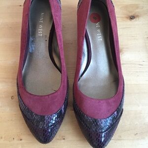 NINE WEST heels